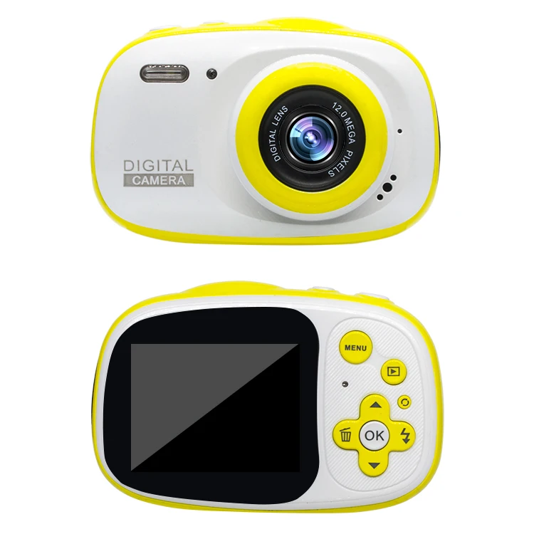 Mini cámara para niños, juguetes educativos para niños, regalos para bebé, regalo de cumpleaños, resistente al agua IP68 con cámara de vídeo de 1080P - 3