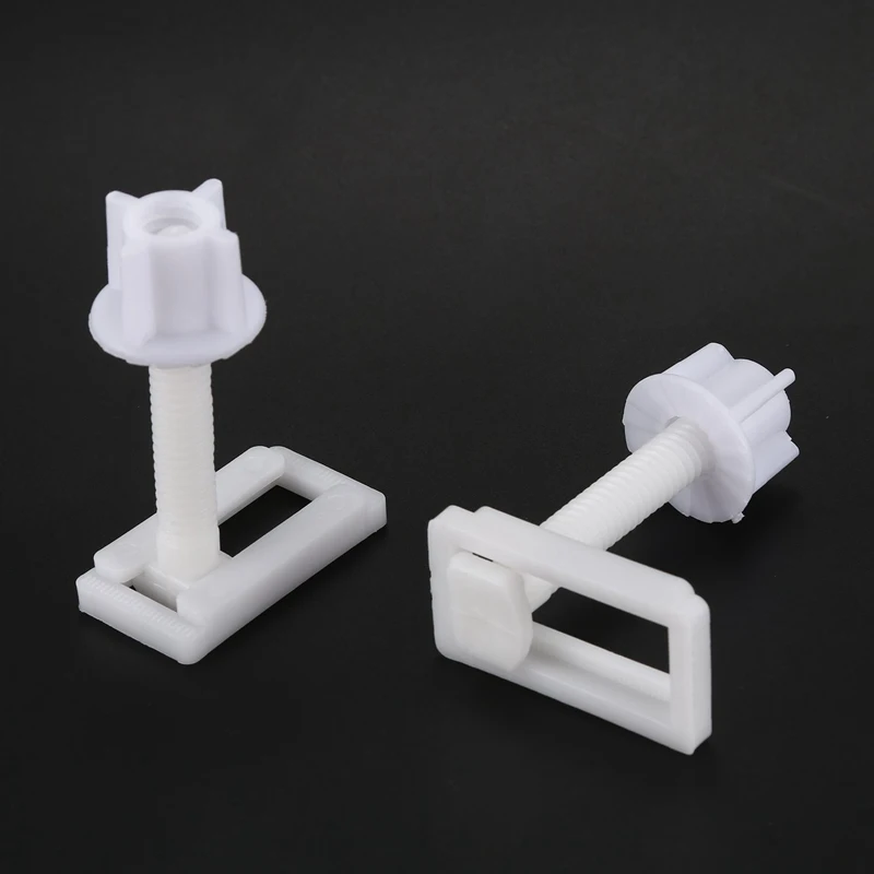 2 шт. самодельные пластиковые Шурупы для сидений унитаза фиксаторы шарниры