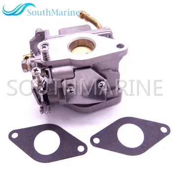 

3DP-03100-2 Carburetor Assy and 3V1-02011-0 3V1020110M Gasket for Tohatsu Nissan MFS8 MFS9.8B MFS9.8A3 4-Stroke Outboard Engine