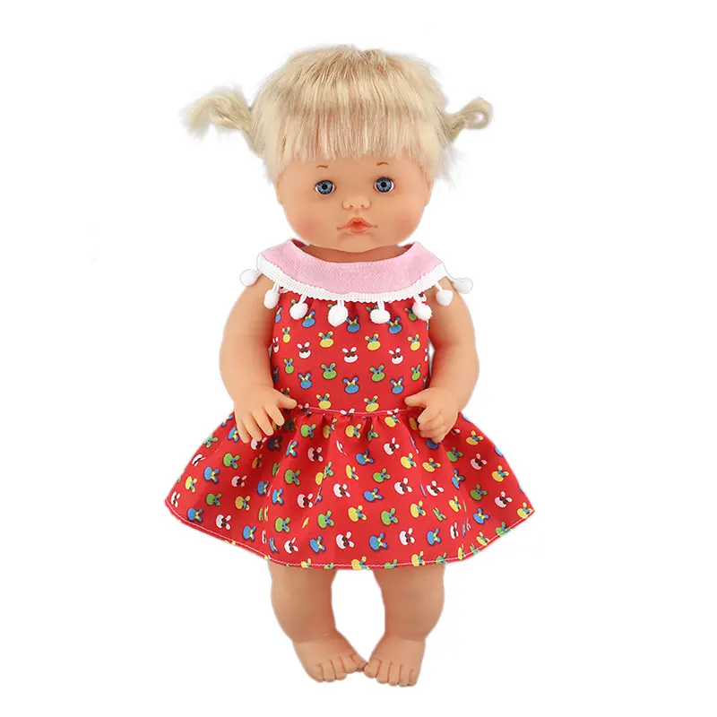 Короткое платье в горошек подходит для 42 см Nenuco кукла Nenuco y su Hermanita кукла аксессуары