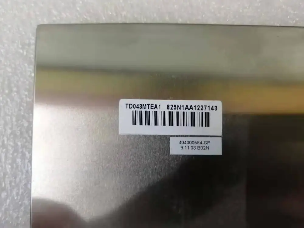 Yqwsyxl Original 4.3 Polegada Tela Lcd Mais Tela de Toque Td043mtea1 Wvga 800 Rgb 480 Tela Lcd - Imagem 2