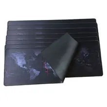 Large World Map Design Fashionable Mouse Pad Rubber Computer Notebook Gaming Mouse Mat Anti-slip Laptop Mousepad New