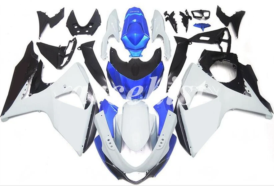 Инъекций ABS Полный обтекатели комплект подходит для Suzuki GSXR1000 K9 2009 2010 GSX-R1000 09, 10, 11, 12, 13, 14, 15, 16 лет тела комплект, состоящий из универсального