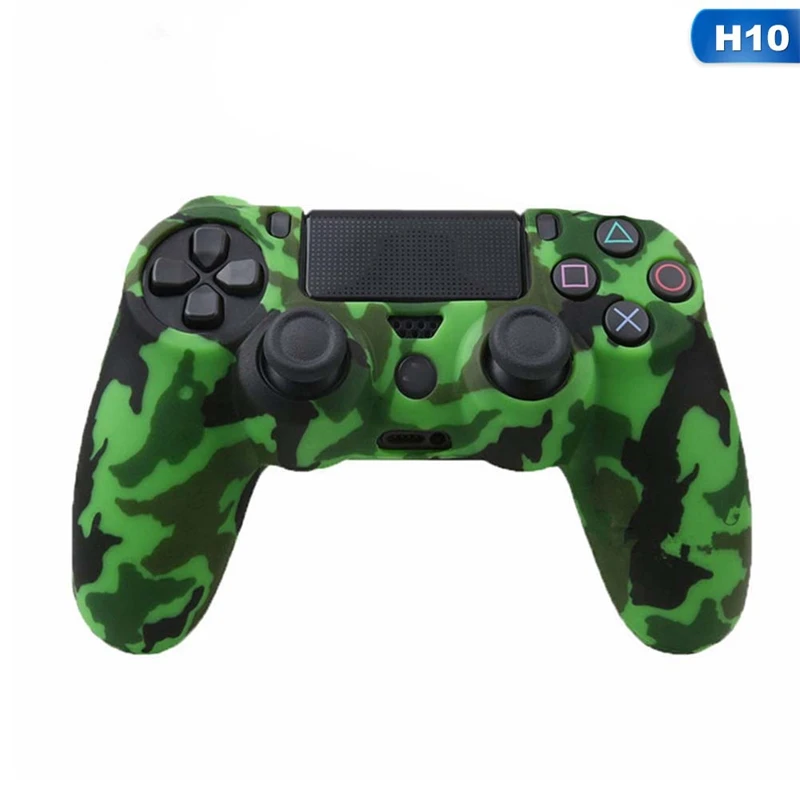 16 цветов Противоскользящий силиконовый защитный чехол для sony 4 PS4 DS4 Pro тонкий контроллер Thumb Grip Caps