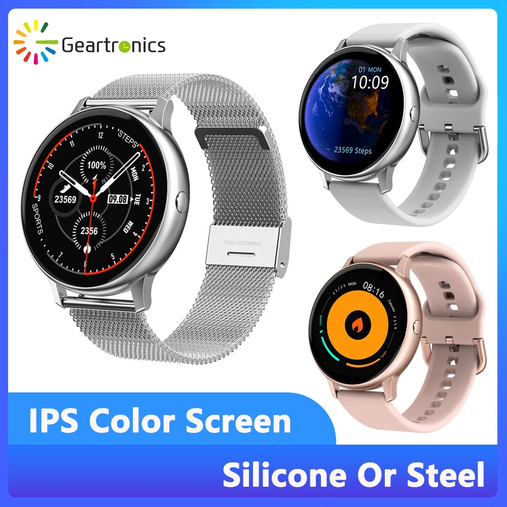 US $29.89 Geartronics DT88Pro Smart Watch Touch Screen Smartwatch Heart Rate Intelligent Fitness Tracker Sports Fashion Watches Men Women