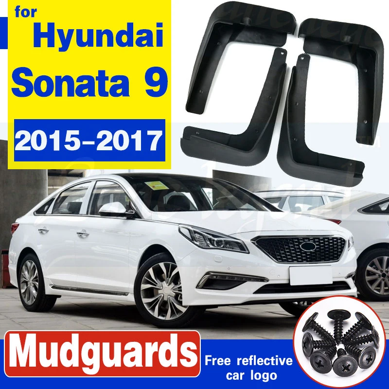 OE стильные Литые Автомобильные Брызговики для Hyundai Sonata 2015 2017 автомобиля Стайлинг