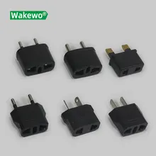 Дорожная розетка штепсельная вилка адаптер Европа Германия преобразует США Китай Великобритания британская Австралия в евро настенная розетка переменного тока две круглые ножки