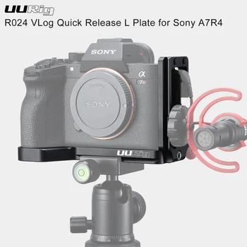 

UURig R024 Quick Release L Plate for Sony A7R IV A7R4 DSLR Camera Cage Rig Holder Handle Grip Extension Microphone Bracket Light
