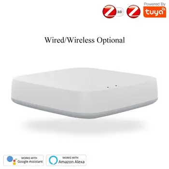 

Tuya Smart Zigbee Gateway Hub Wifi Smart Home Bridge Smart Life Wireless Remote Voice Controller Work With Alexa Google Home