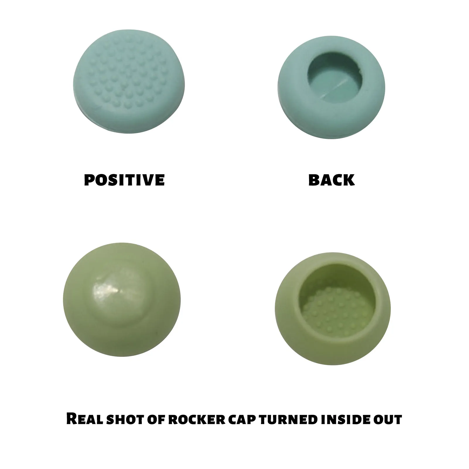10PCS Silicone Thumb Stick Caps VR Quest 2 Touch Controller Thumbstick Caps For Oculus Quest 1 / 2 /Quest Rift S VR Controller