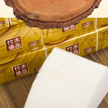 

3 Packs 360 Sheets Paper Towels For Women And Babies Facial Tissue Napkin Three Layers Total 360 Sheets