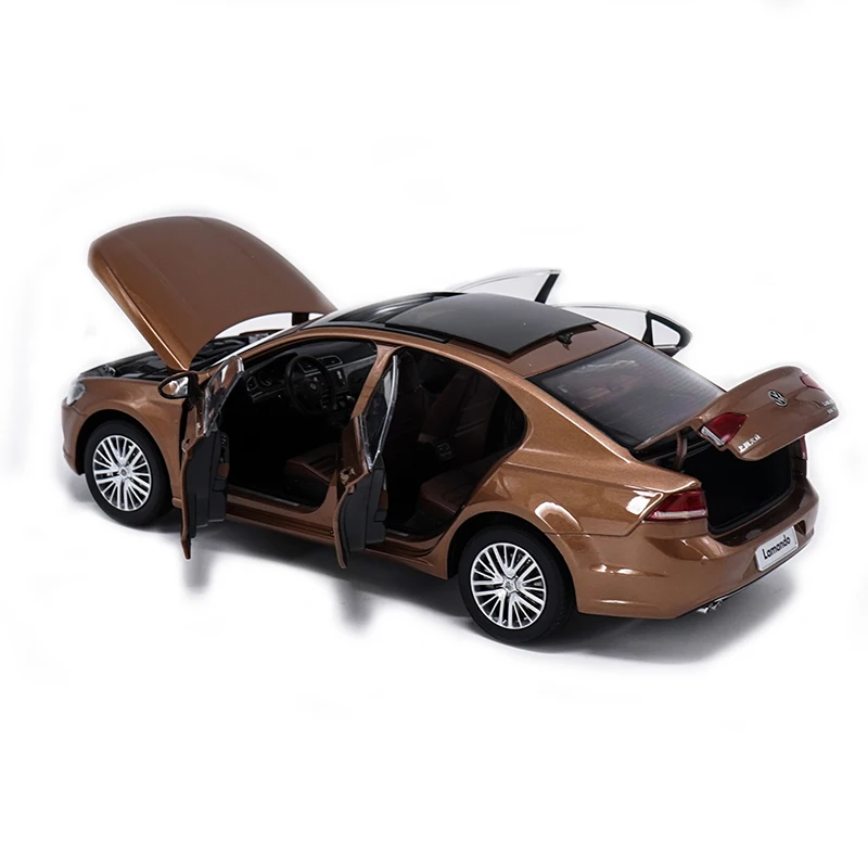 1:18 VW Lamando литая под давлением Модель автомобиля игрушки Металлическая Модель автомобиля оригинальная коробка