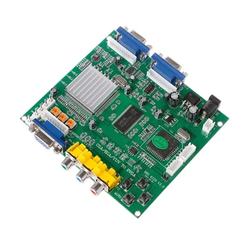 

Arcade Game RGB/CGA/EGA/YUV To Dual VGA Video Converter Adapter Board GBS-8220 H05A
