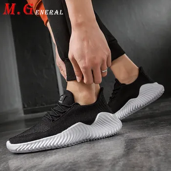 

Low Top Men Sneakers Mesh Breathable Men's Tennis Shoes Light Slip-on Man Shoes Male Soft Flats Casual Shoe Big Size Walking C50