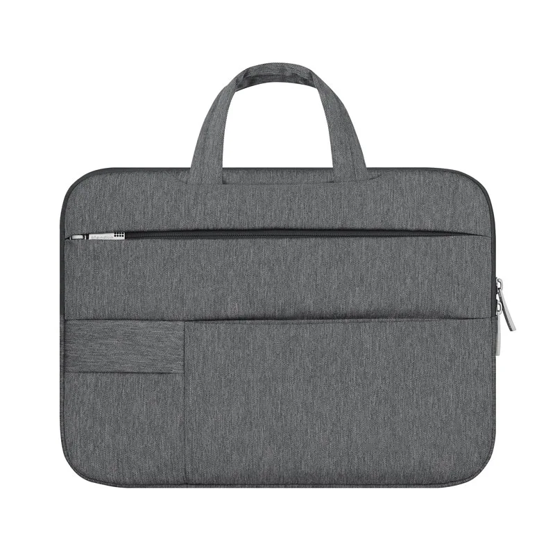 Сумка для ноутбука 15,6 дюймов чехол для ноутбука Macbook air 13 рукав для ноутбука 11 12 13 14 15 15,6 дюймов Мужская сумка на плечо для ноутбука Новинка - Цвет: Dark grey handbag