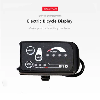 

Sensitive LED Waterproof Ebike Panel Display For Controller Brushless Motors Bicycle Accessories Control Panel For E Scooter