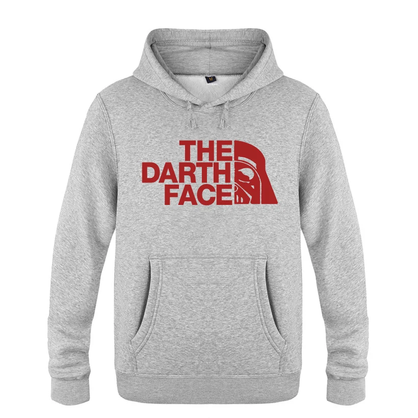 The Darth Face Star Wars Новинка толстовки мужские мужские пуловеры флисовые толстовки с капюшоном