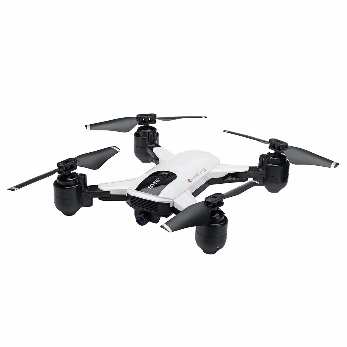2,4 Ghz HD 4K Wifi FPV RC Дрон летательный аппарат Квадрокоптер с режимом следования за мной с широкоугольной камерой HD складной Радиоуправляемый Дрон - Цвет: Белый