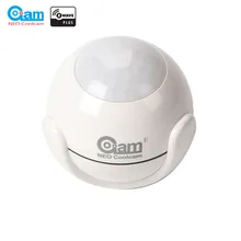Neo coolcam z-onda pir sensor de movimento + detector de temperatura compatível zwave sistema 300 séries e 500 séries de automação residencial