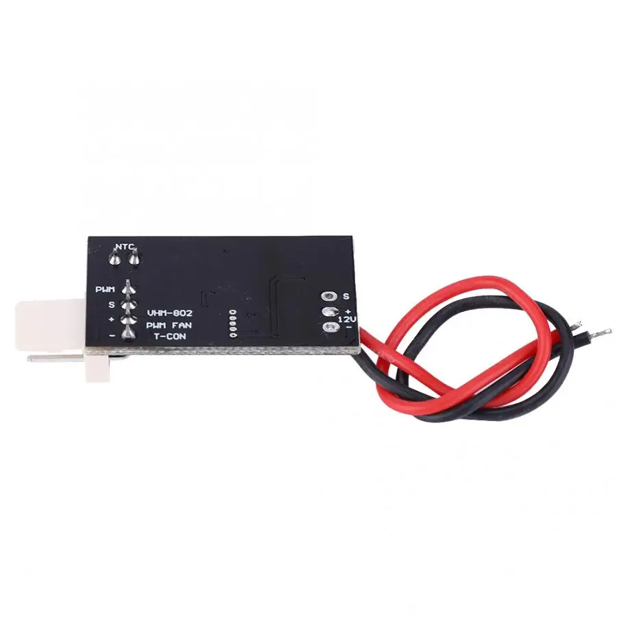 VHM-802 12V PWM 4-проводной Температура Скорость контроллер регулятор для ПК вентилятор работает 8-18V