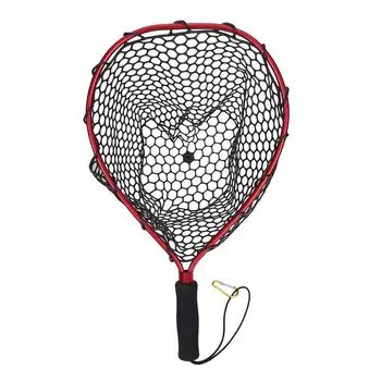 

Fishing Net Non-slip Aluminum Alloy Pole Landing Fishing Net Durable Catching Fishes Net Portable Handle Fly Fishing Nets
