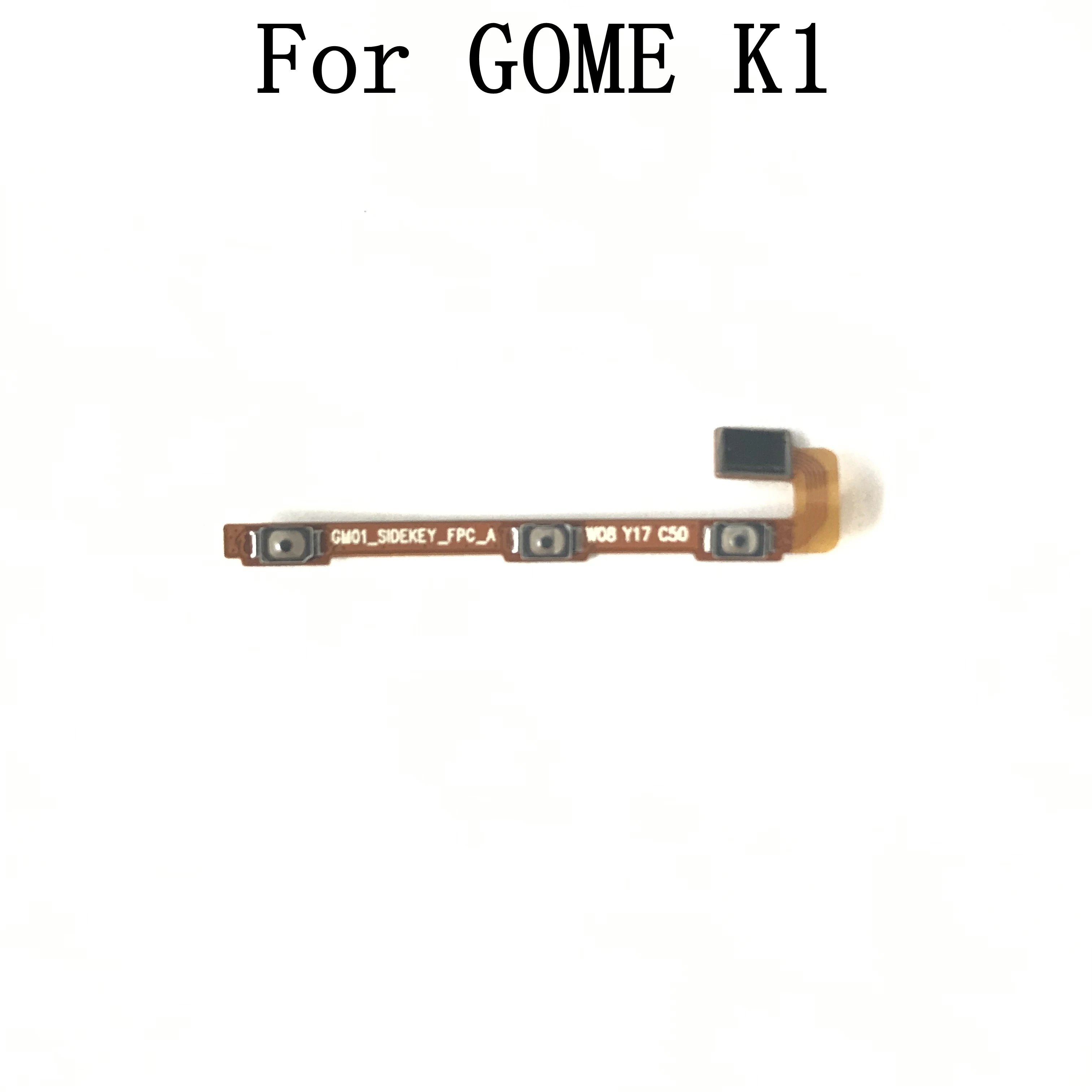 Кнопка включения и выключения питания GOME K1 б/у гибкий кабель FPC + клавиша