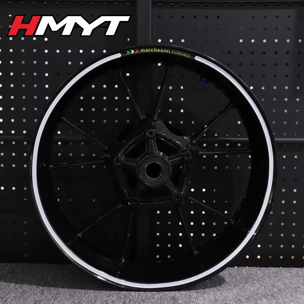 Для поездок на мотоцикле Ducati 821 795 796 797 848 959 1199 Мотоцикл 17 дюймов для центрального движения колеса Водонепроницаемый Светоотражающие стикеры колесная наклейка