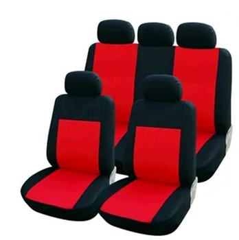 

New style Car Seat Covers Universal Fit Polyester 3MM Composite Sponge Car Styling lada car cases seat cover accessories