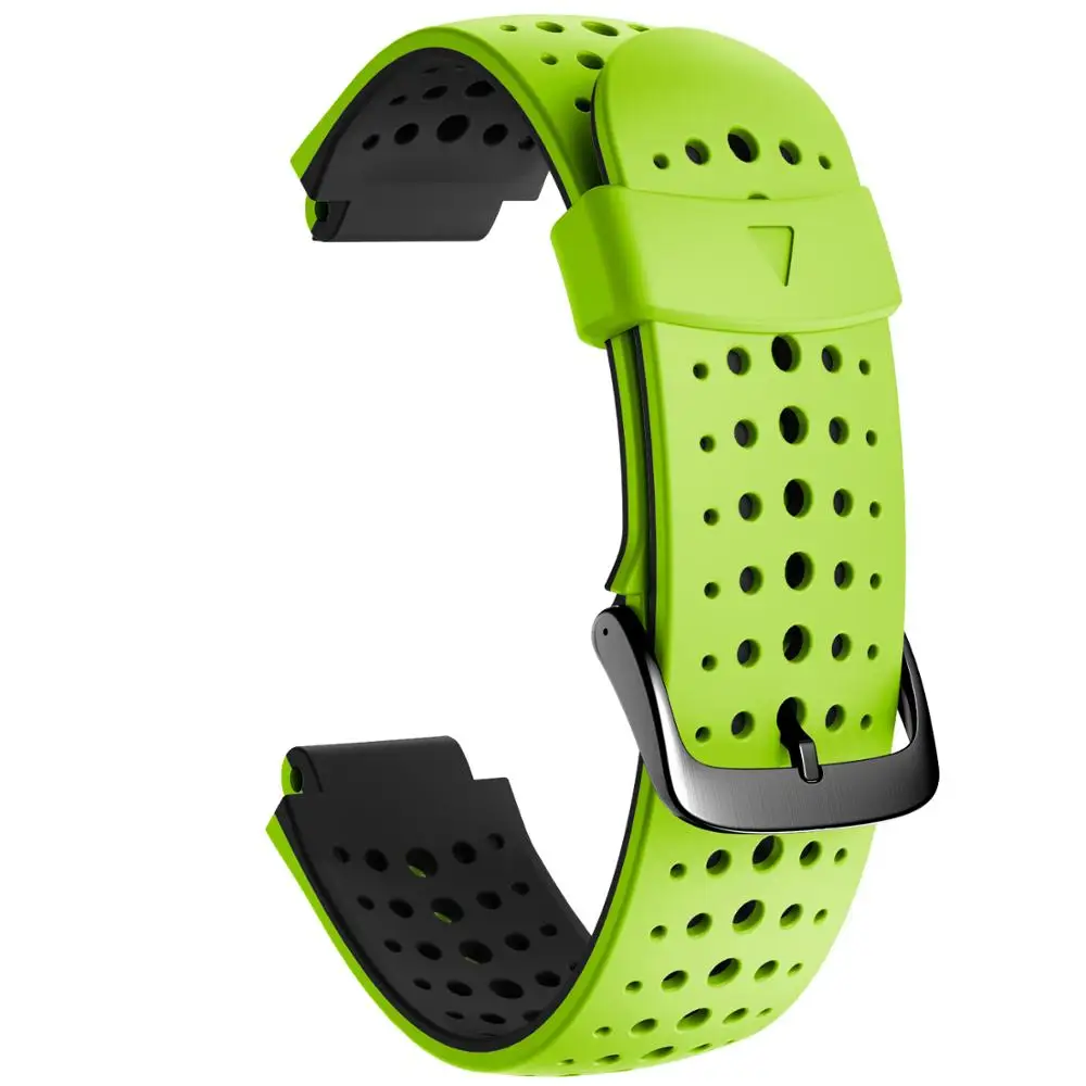  KFAA Correa de reloj de silicona de repuesto para Garmin  Forerunner 235 220 230 620 630 735XT pulsera deportiva al aire libre (color  verde azulado) : Electrónica