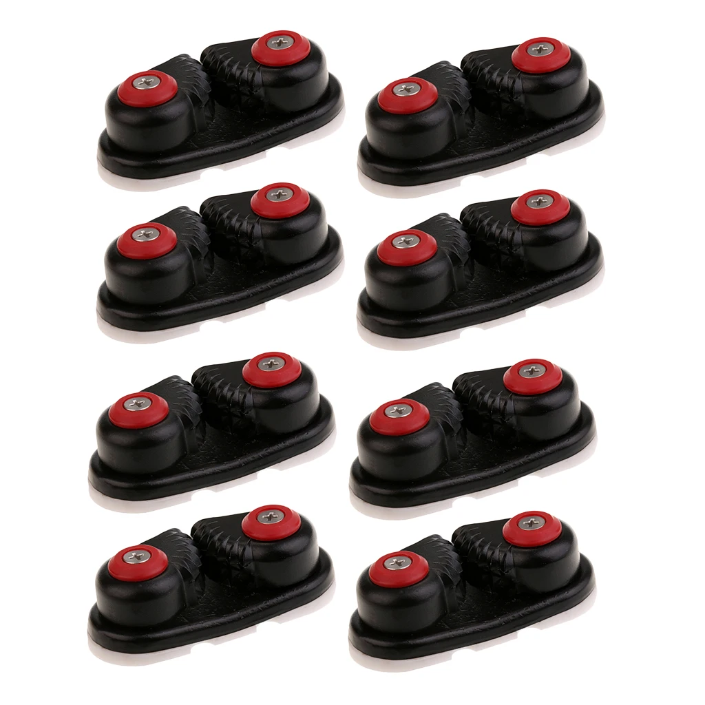8 Pieces Fast Entry Boat Ball Bearing Cam Cleat Sailing Hardware