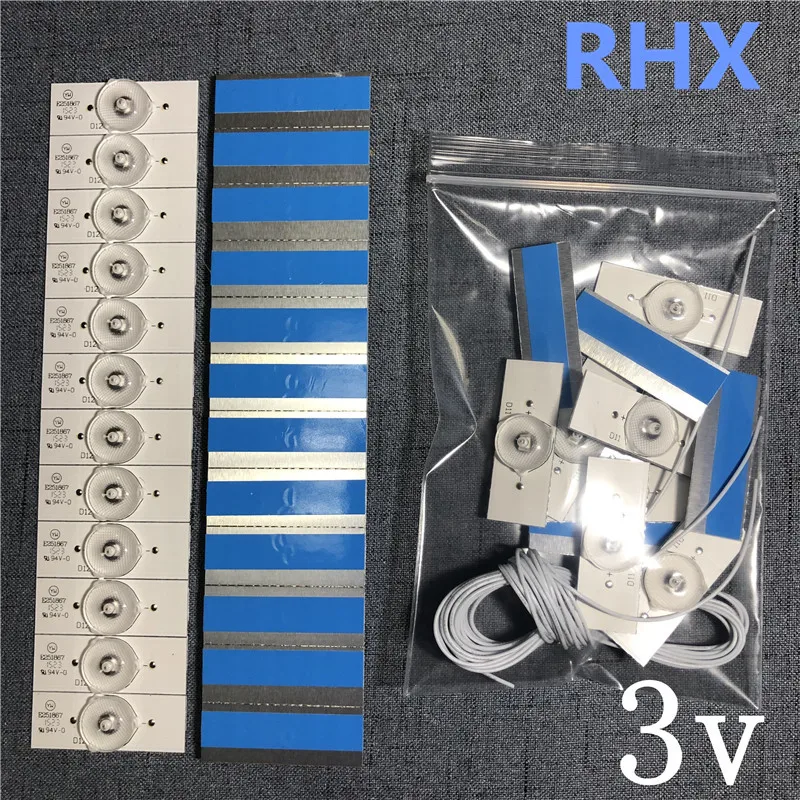Contas de Lâmpada Smd 100 com Lentes Ópticas Cores Variadas para Reparo e Construção de tv Led - Image 3