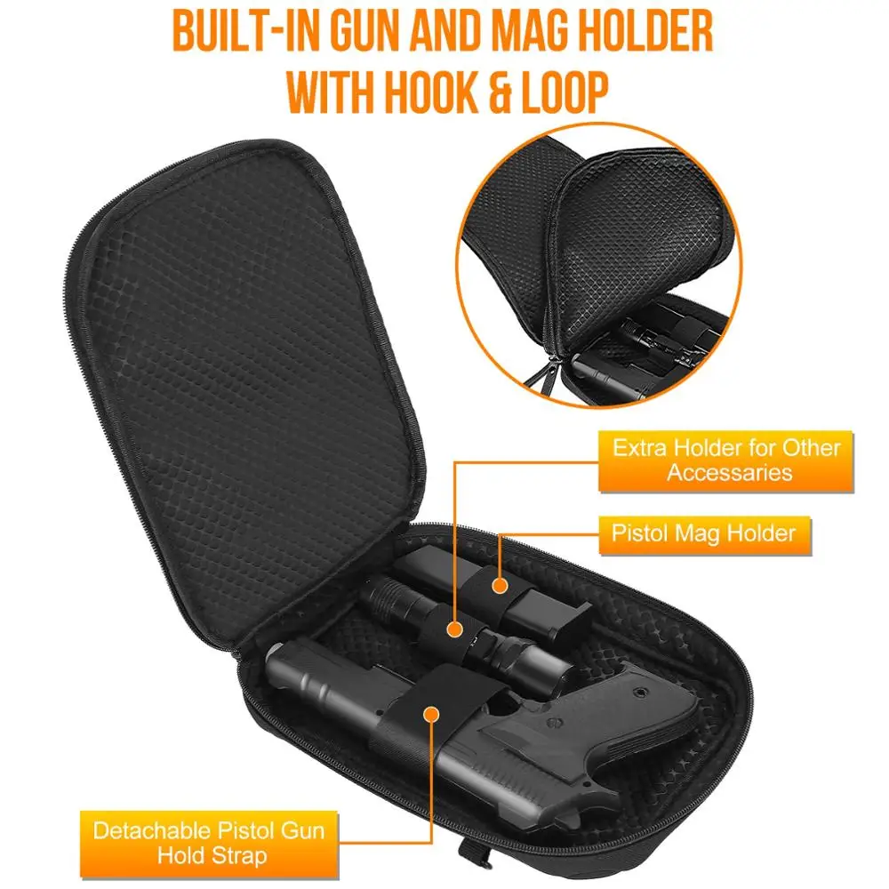 Hunting Gun Holster Shoulder Bag EDC Waist Bag Magazine Pouch Phone Case