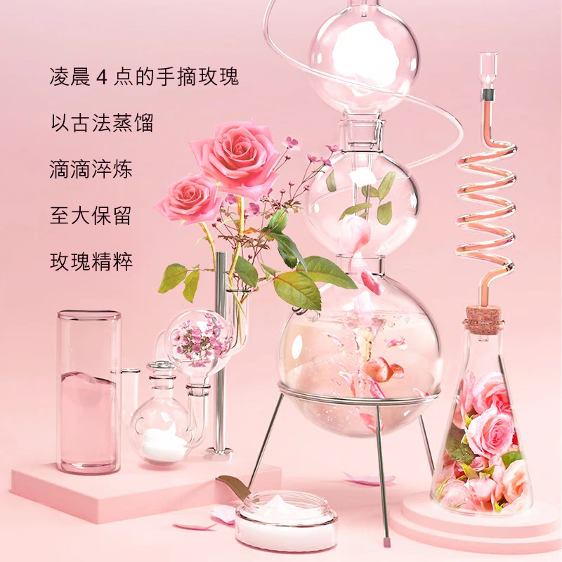 LANNIFANGKE Rose Essence And Radiance Six Piece Set.Body Care.Body Lotion.Bath Suit.Wash Suit.Chinese Skin Care Products 6