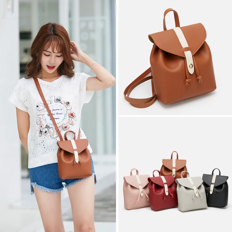 Гуанчжоу поставка товаров контрастный цвет ручной рюкзак женская сумка стиль мобильный телефон студентов мини сумка через плечо