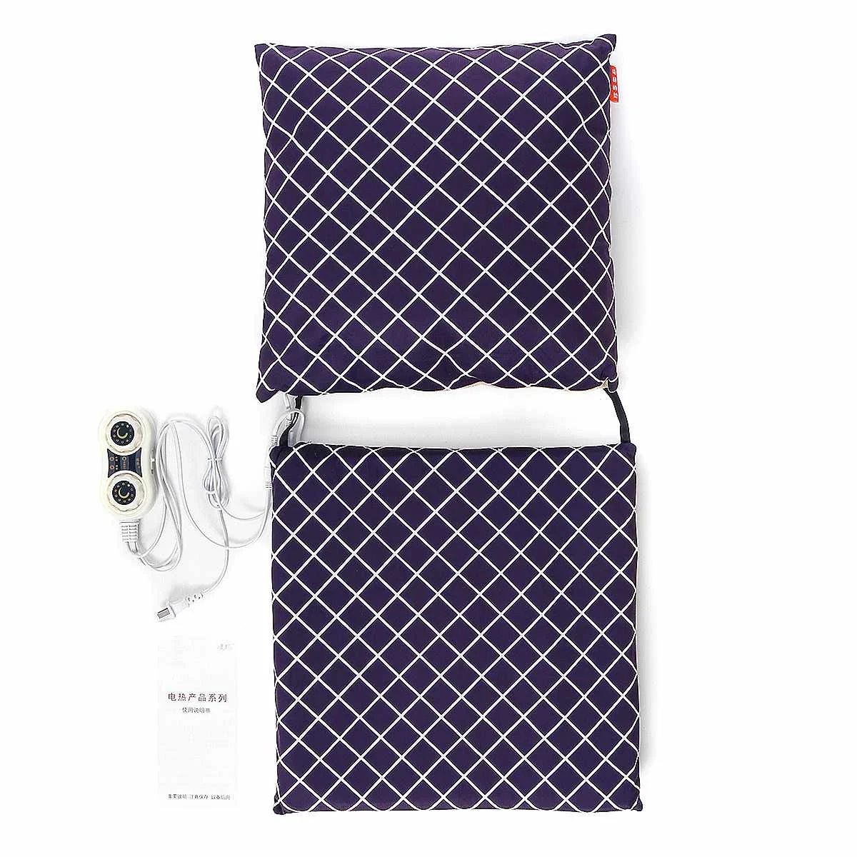 Tanie Elektryczny ocieplenie poduszki krzesło biurowe elektryczna mata grzewcza miękkie ogrzewanie siedzenia, koc, ręka, ciała cieplej poduszka zapasy na zimę