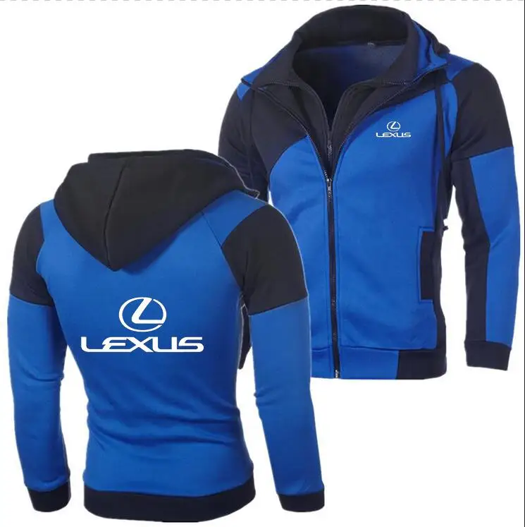 2018 Зимняя мода Lexus Hoodie Mitsubishi мужской кардиган на молнии Mercedes F1 толстовка с