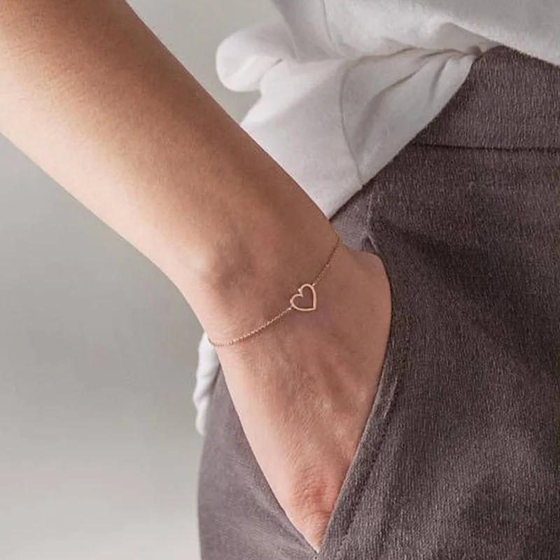 Hand Cuff Link Chain Charm Bracelet Bangle For Women chain bracelet,cuff bracelet,charm bracelet