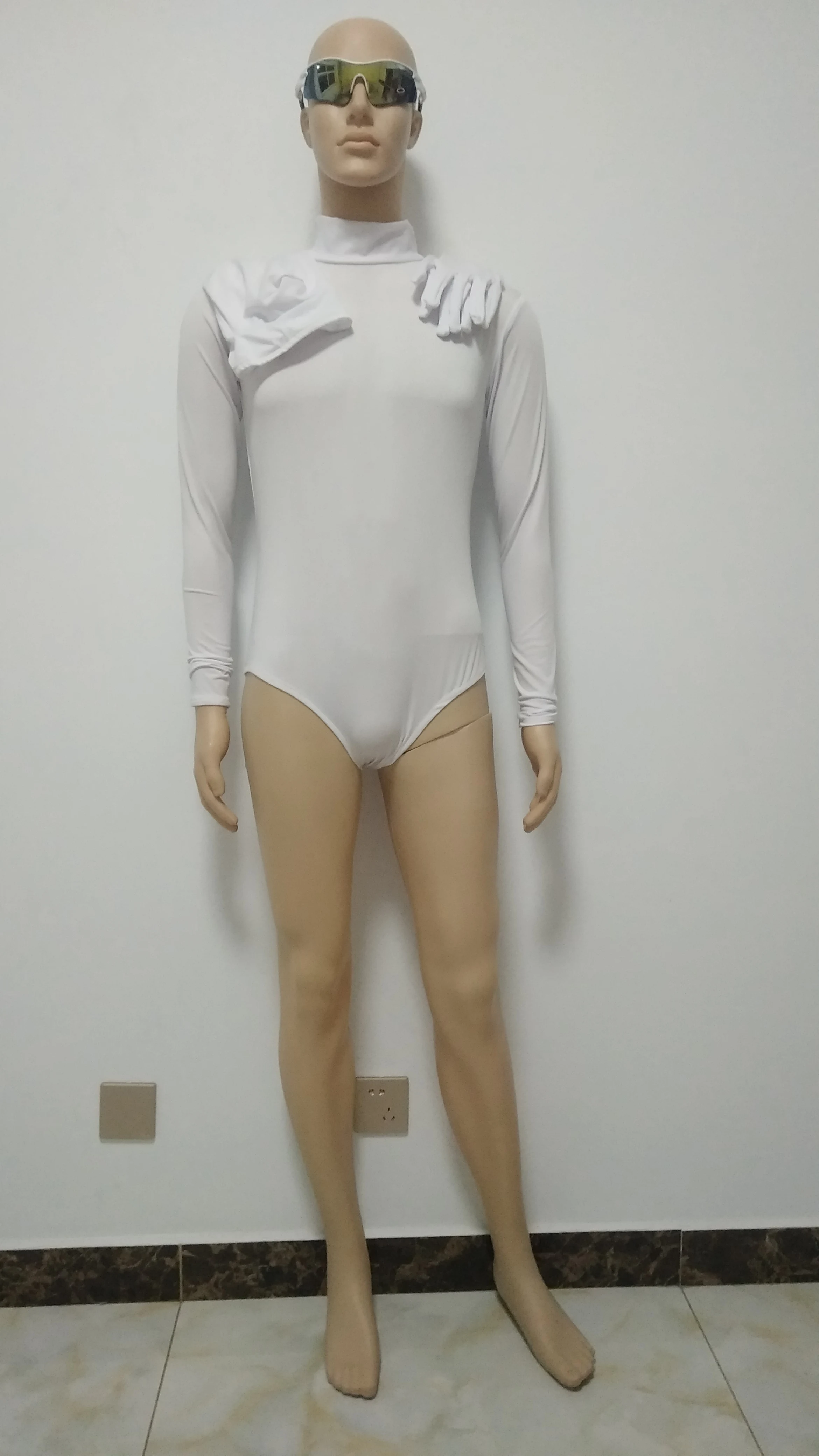 Брендовый короткий полукомбинезон унисекс из лайкры и спандекса женский мужской