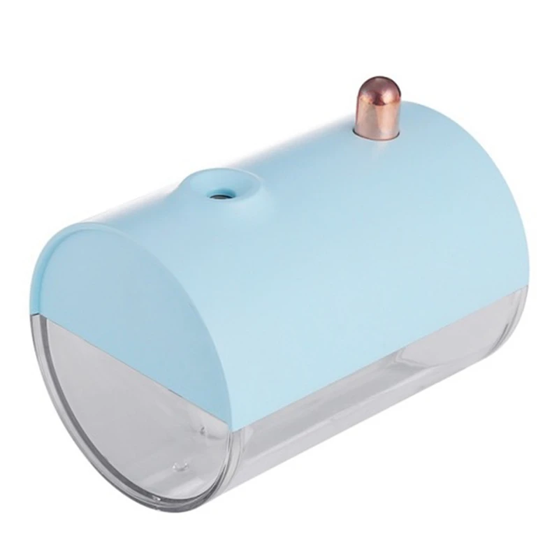 Blue Милый USB Ароматерапия масло диффузор лампа светильник тумана увлажнение для дома fice увлажнитель - Цвет: Blue