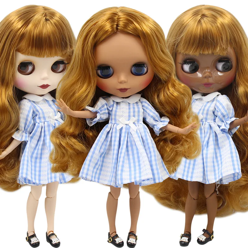 ICY Nude Blyth Custom Doll No. BL0623 темно-коричневые волосы 1/6 bjd, pullip, licca, jerryberry