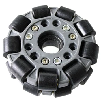 

4-Inch 100Mm Robot Contest Double-Layer Plastic Omnidirectional Wheel and Center Bearing 14060S