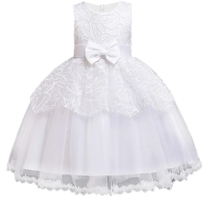 Вечерние платья для девочек Детское платье принцессы с вышивкой выпускного