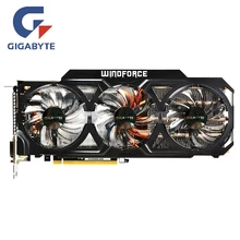 Gigabyte gtx 760 4gb placa de vídeo, gpu nvidia gtx760 4g oc placas gráficas desktop pc mapa tela do computador jogo 750 730 vga videocard