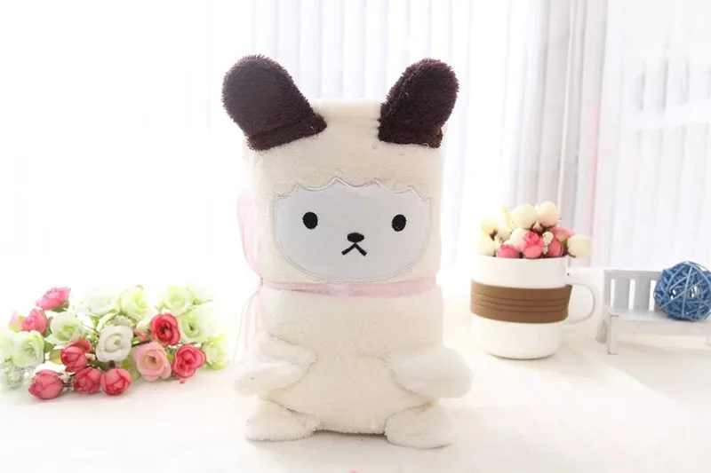 Kawaii животные, детские игрушки, плюшевая игрушка, портативное одеяло для ванной, для малышей, детей, день рождения девочки мальчика, подарок, автомобиль, воздух, путешествия, ковер для офиса, ковер для сна