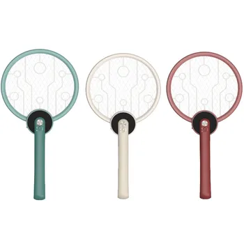 

Foldable Electric Mosquito Racket USB Rechargeable Mosquito Killer Handheld Fly Killer Swatter For Car Home Garden Camping