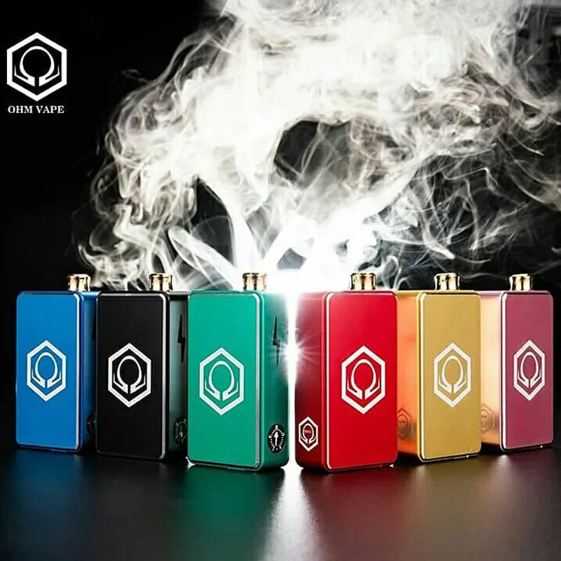 

New OHM AIO Vape Mod with USB Port 45W OHM Box Mod Kit 6.5ml Vaporizer Tank 18650 vs Billet Box V4 Bantam Mini Box Squonk Mod