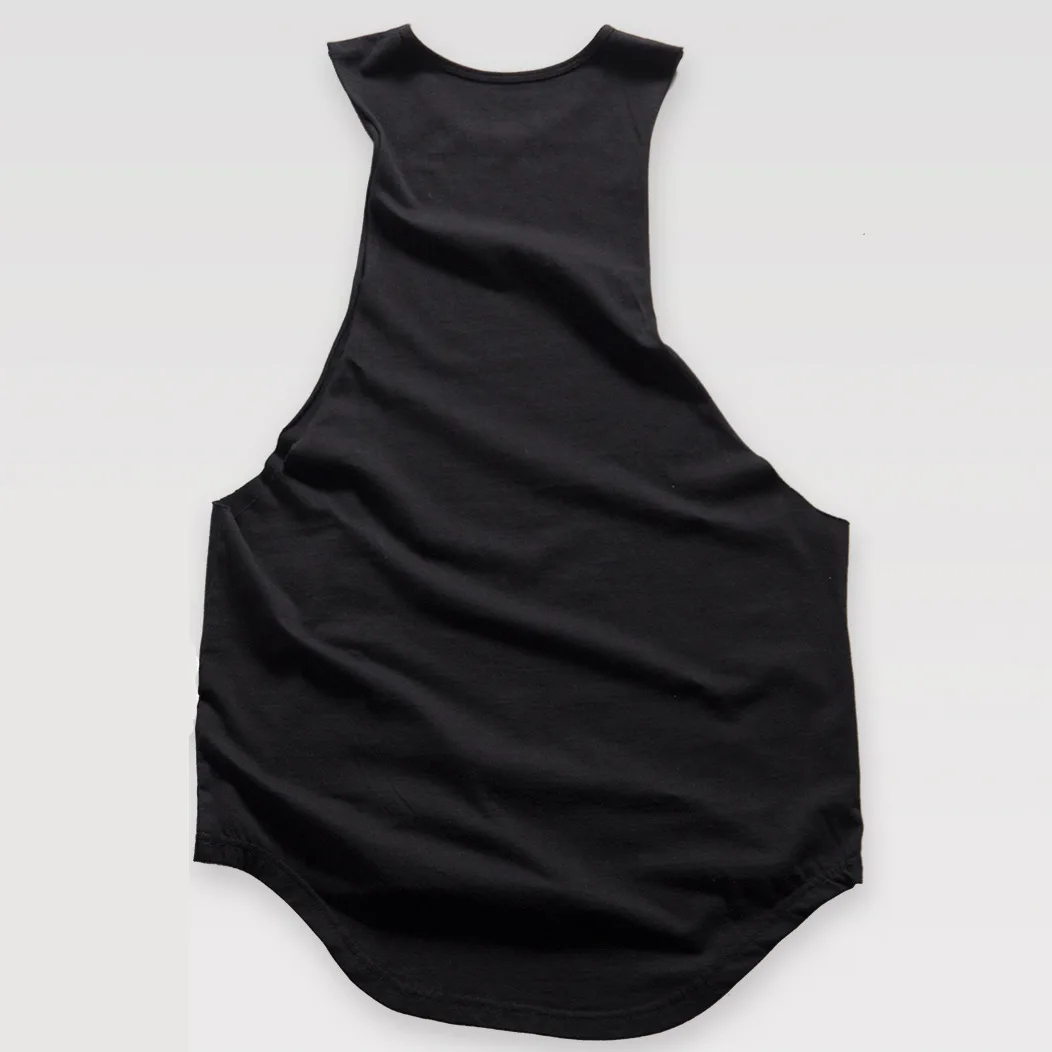 Мышцы брата Фитнес стиль Для мужчин спортивные Повседневное тренировки Натуральный Хлопок Эластичность Топ без рукавов, майка