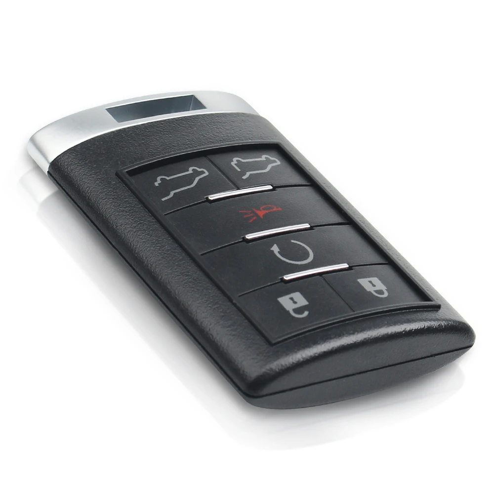 Dandkey 6 кнопок умный дистанционный ключ-брелок от машины для Cadillac Escalade ESV EXT 2007- OUC6000066 315MHz входной ключ без лезвия