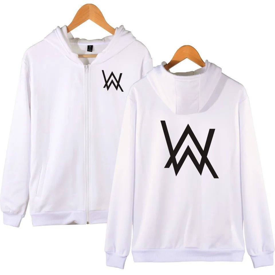 alan walker white hoodie