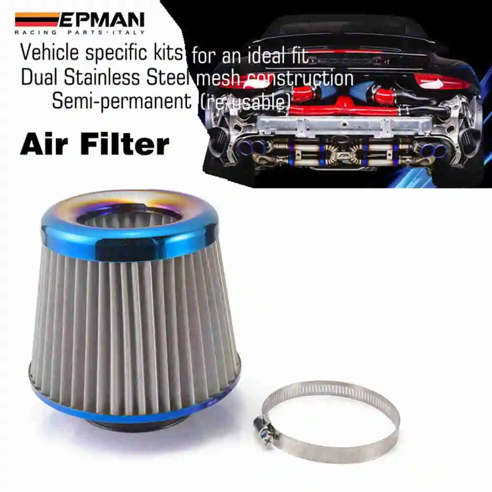 EPMAN Stainless Steel Engine Air Filter 3
